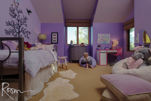  7 Year Old Girl Bedroom  Eclectic Bedroom  Denver by 