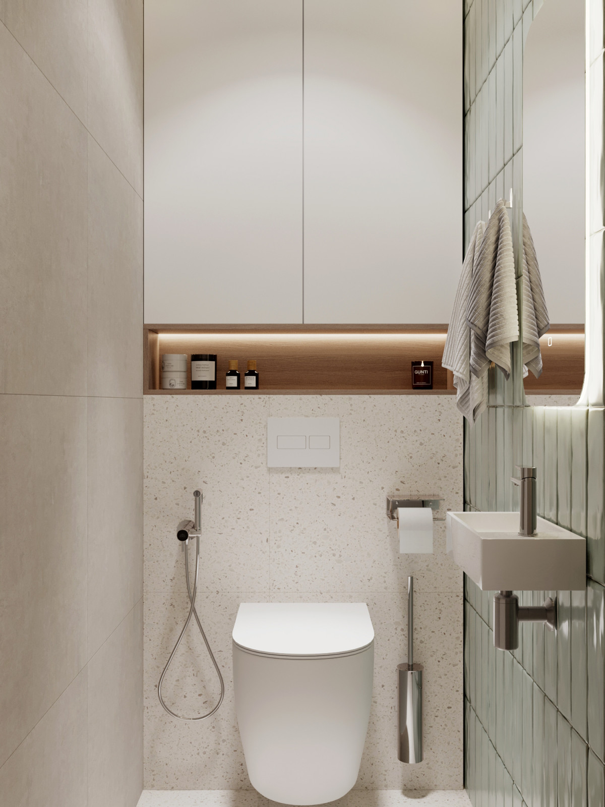 Трехкомнатная квартира в городе Дубнаа