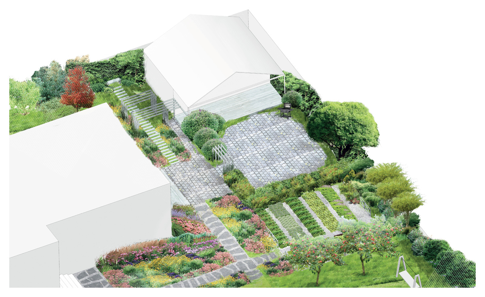 Проект благоустройства, концепция. Клубный поселок "Зеленый Мыс".