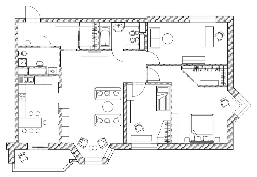 Проект декорирования квартиры
