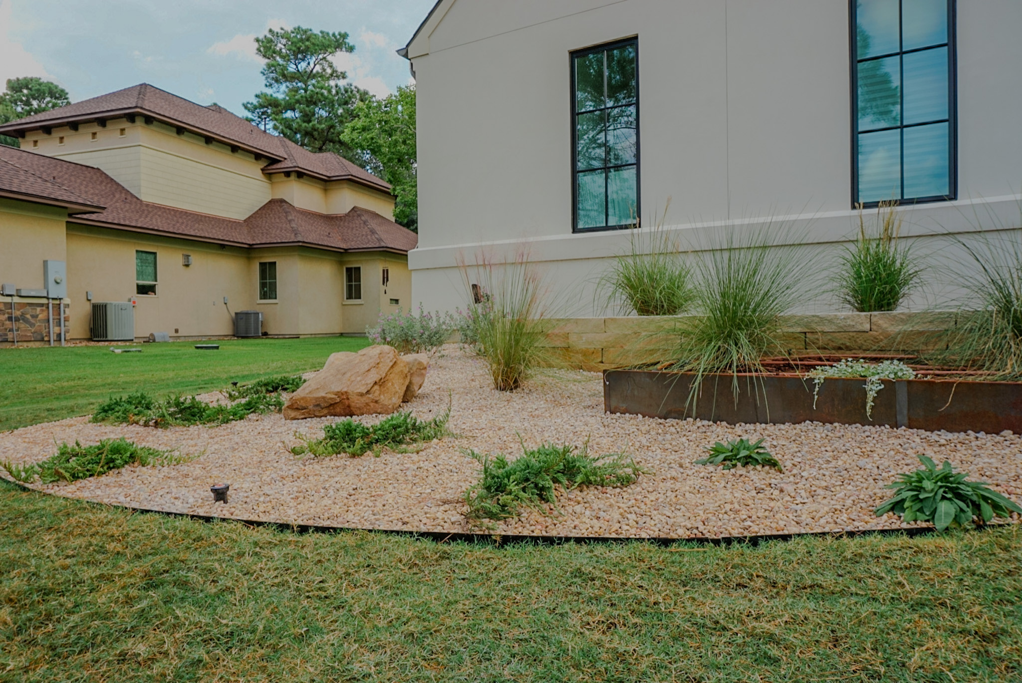 Modern Mediterranean Style Landscape