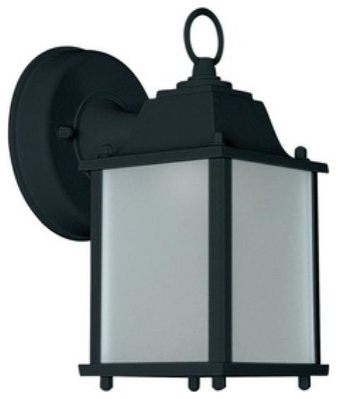 Sunset Lighting F7908-62 One Light Square Outdoor Wall Mount