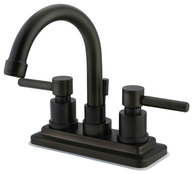 Kingston Brass KS866.DL Concord 1.2 GPM Centerset Bathroom Faucet