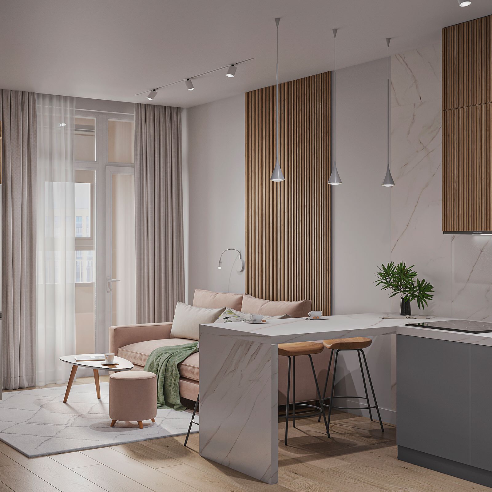 Кв ЖК Скандинавия Юг 40 кв.м