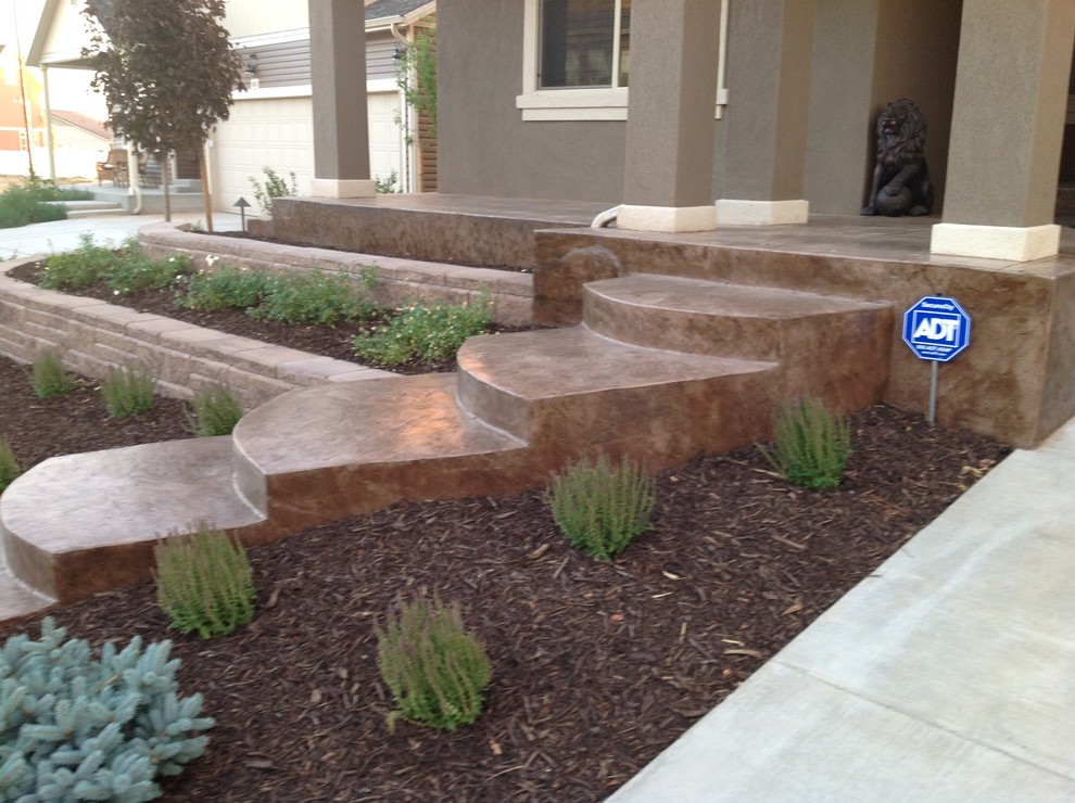 Inspiration for a transitional landscaping in Denver.