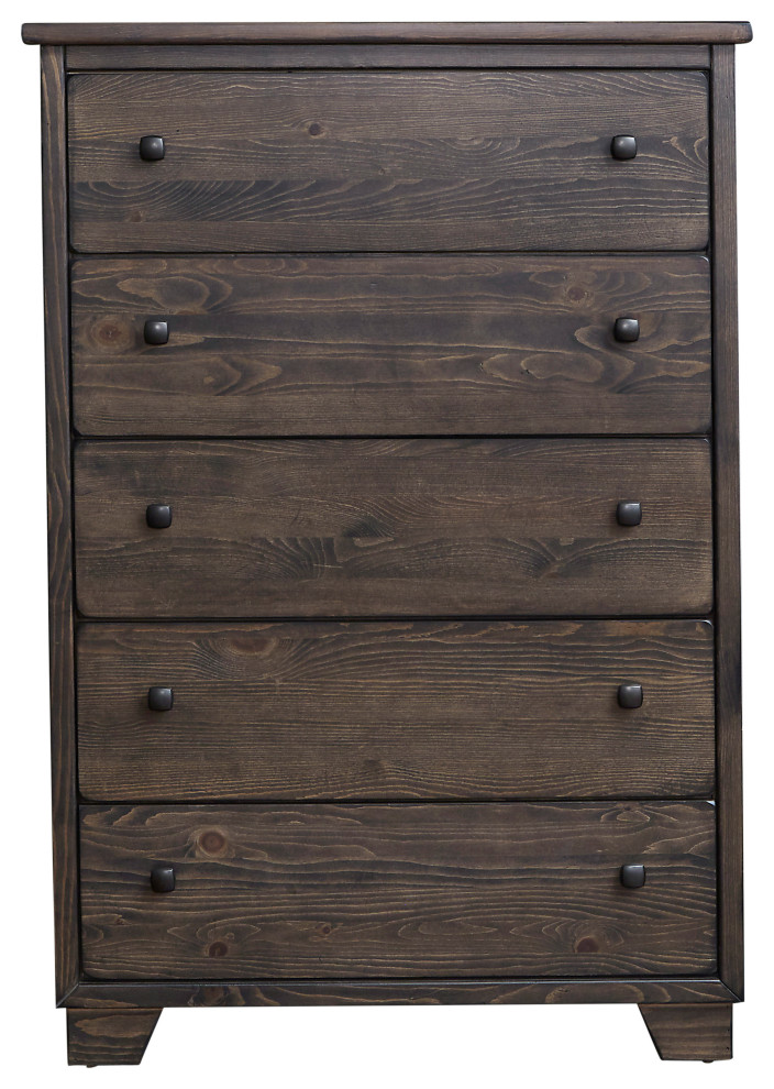 River Oaks Chest, Saddle Brown