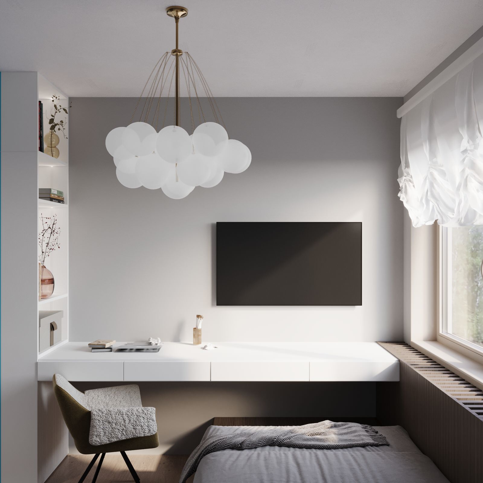 Дизайн 2х этажного дома в стиле эклектика