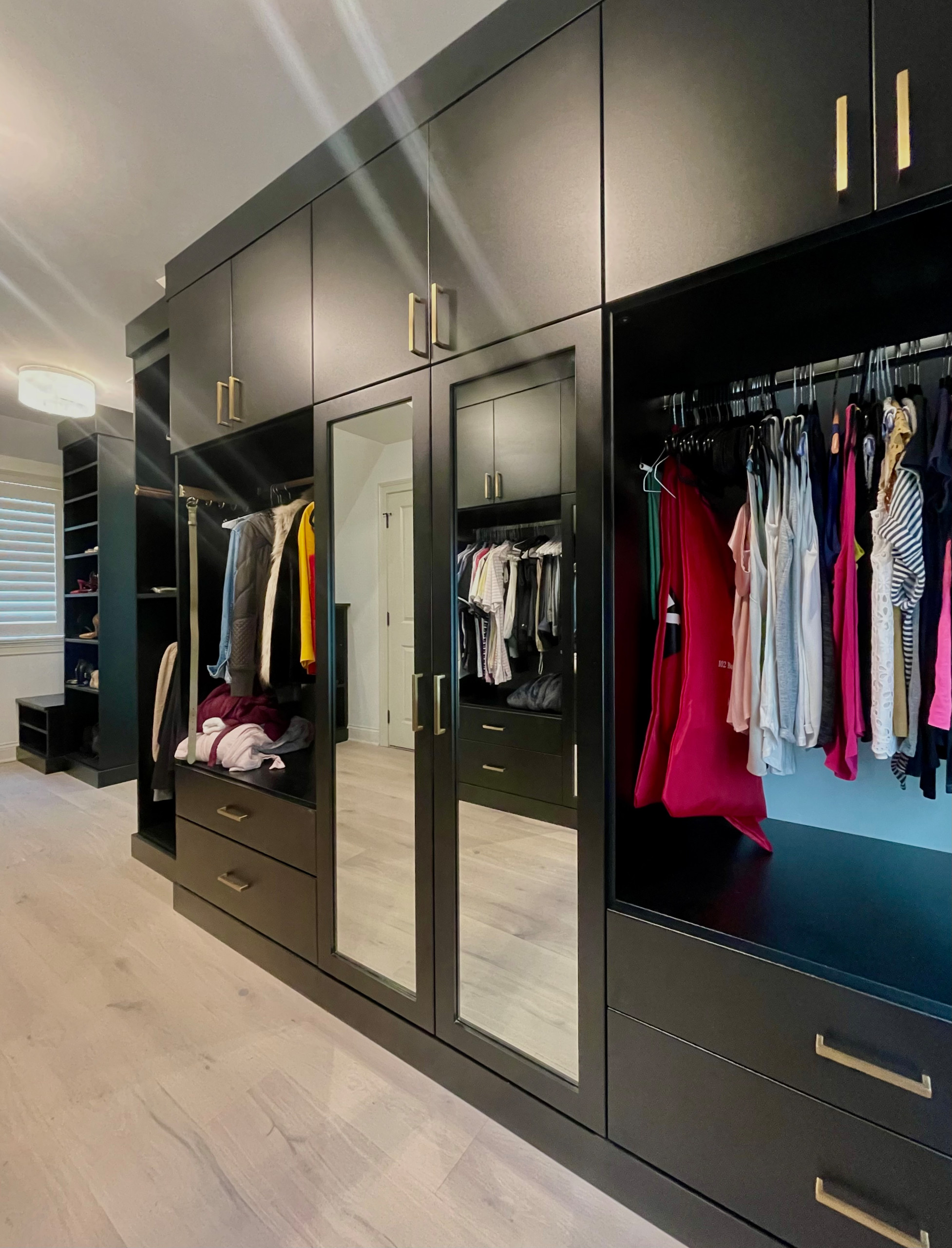 Getting the most Closet from an Attic - Black