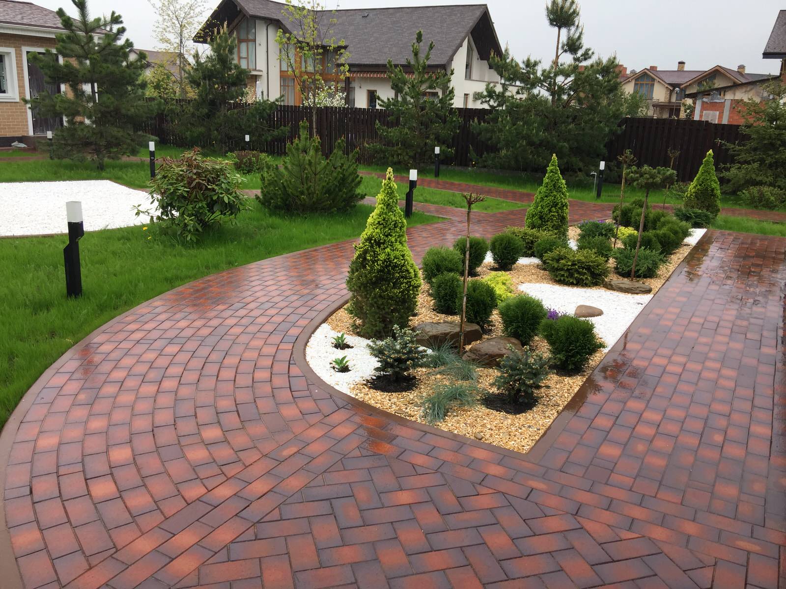 Благоустройство загородного участка