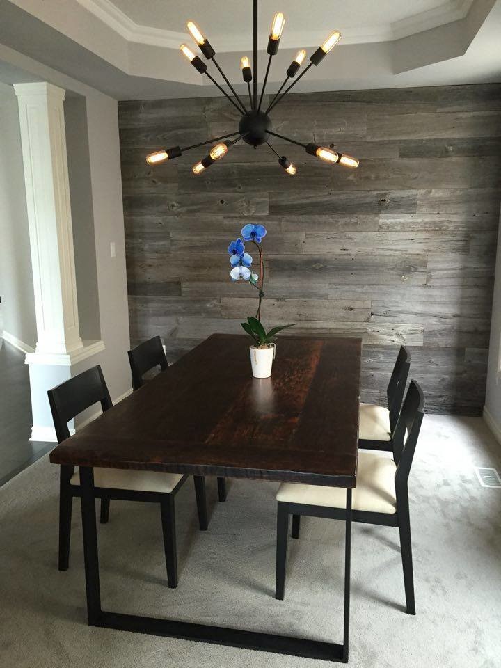 Photo of a mid-sized transitional separate dining room in San Diego with grey walls, carpet, no fireplace and beige floor.