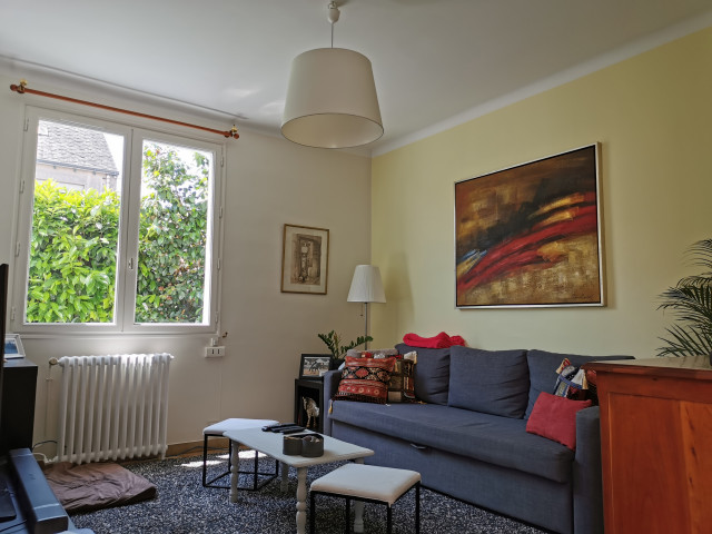 R&eacute;novation d'une maison enti&egrave;re avec un &eacute;tage modern-vardagsrum