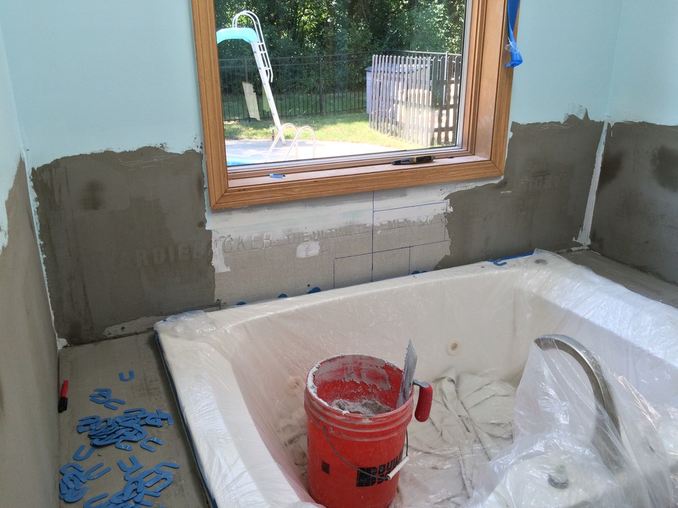 Flooring, Tile work, painting