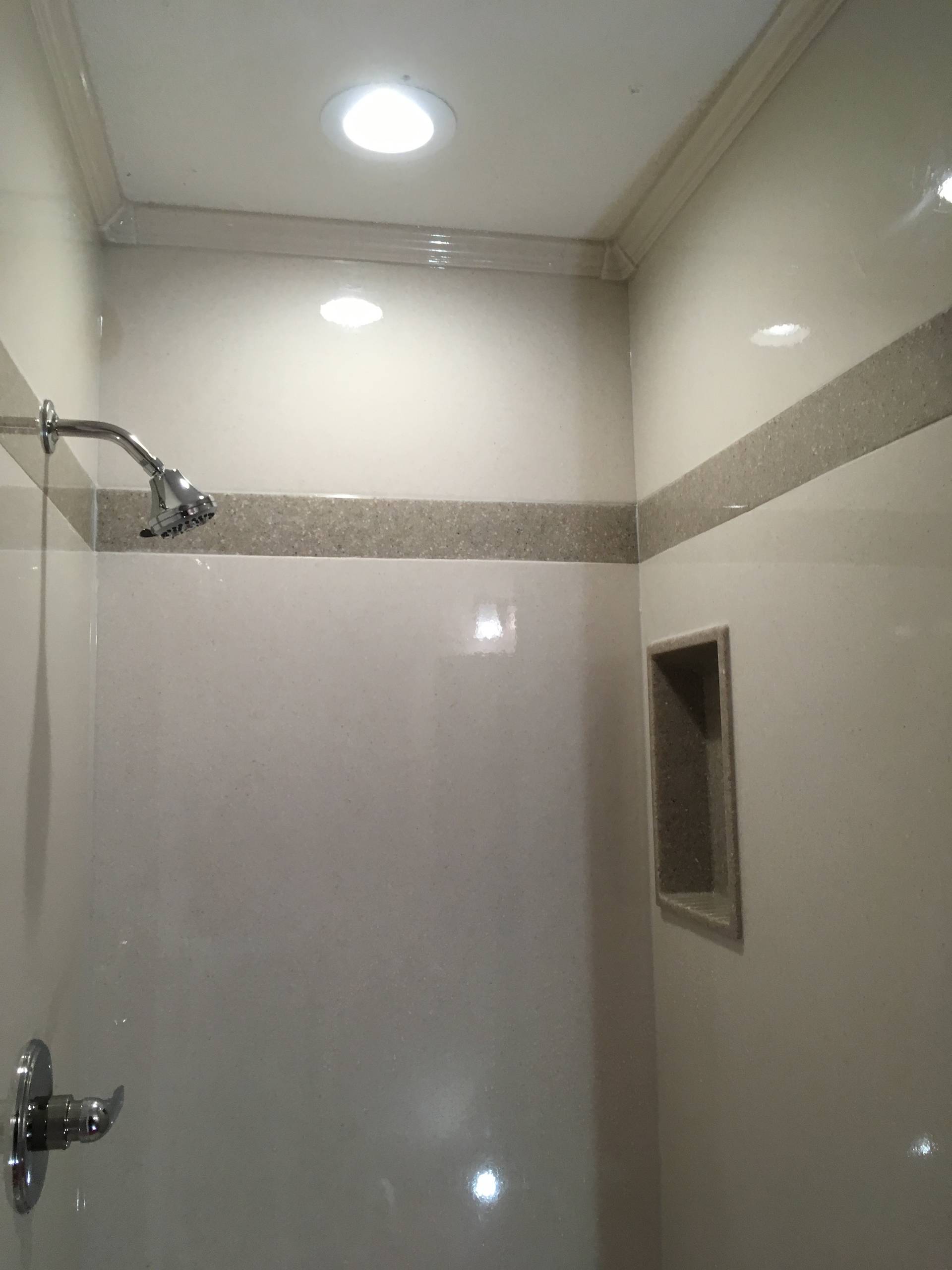 Basement bathroom remodel
