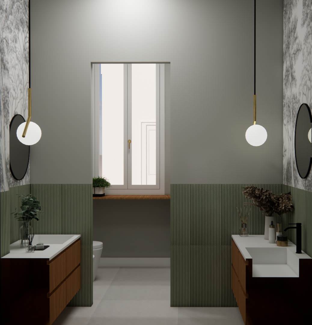 CORSO PLEBISCITI | in corso - render bagno