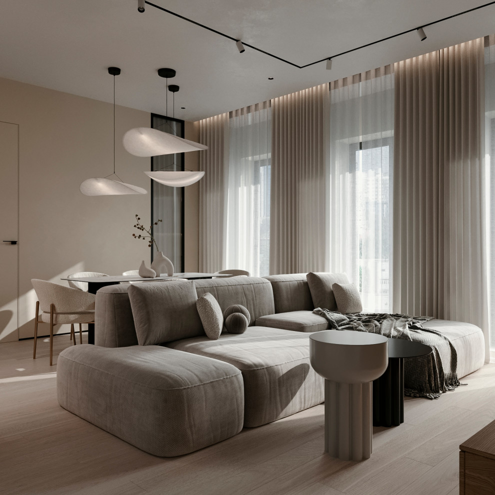 Гостиная. Апарт-комплекс Sky View