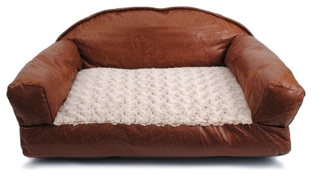 Brinkmann Faux Leather Sofa Bed Multicolor - SB2919-580.1