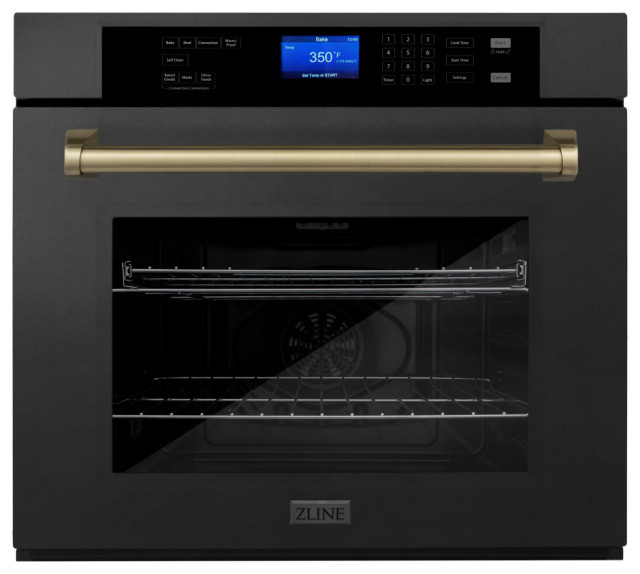 ZLINE 30" Autograph Edition Single Wall Oven With Self Clean and True