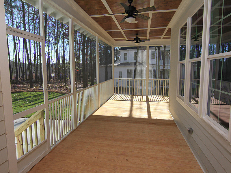 Design ideas for a verandah in Charleston.