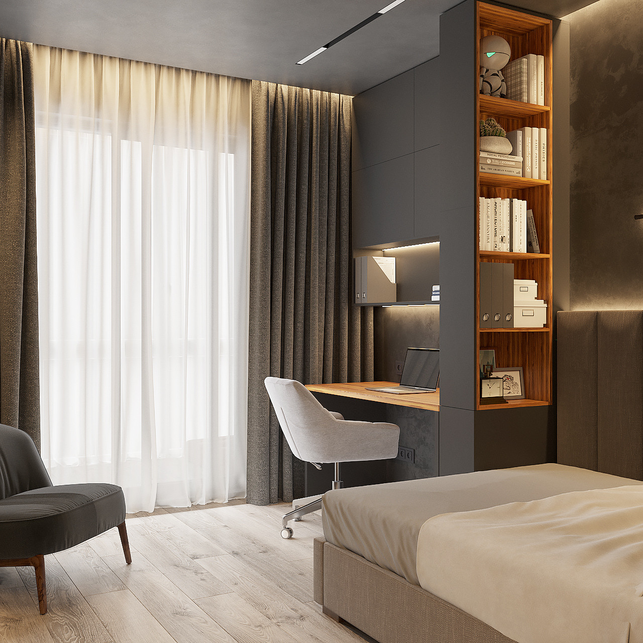 Дизайн проект квартиры, площадью 84 м2 в г. Санкт-Петербург