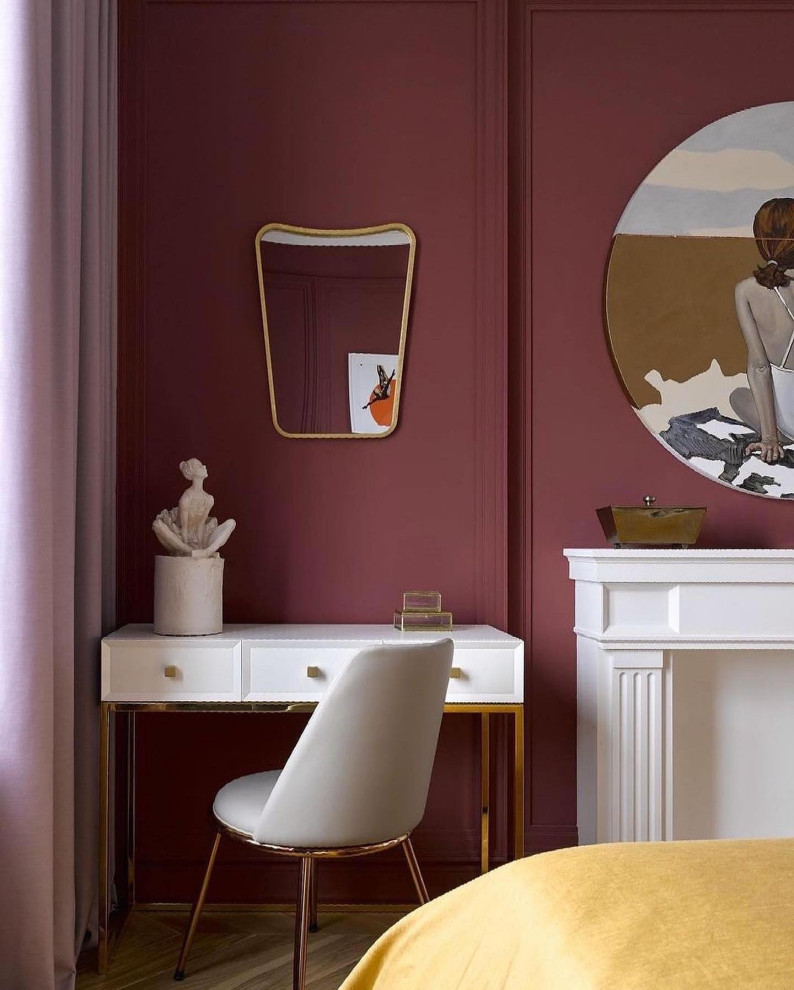 Интерьер яркой спальни