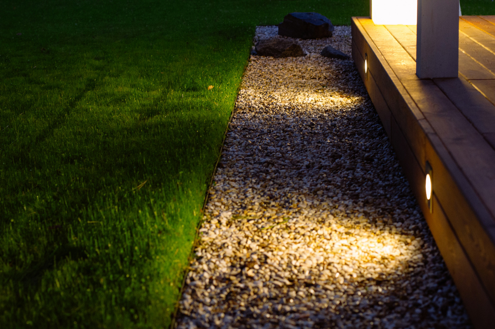 Сад в ''Охтинском парке''.