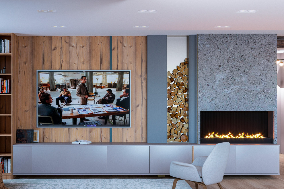 Дизайн интерьера  3-х комнатной квартиры 113 кв.м. - ЖК «LIFE-Ботанический сад»