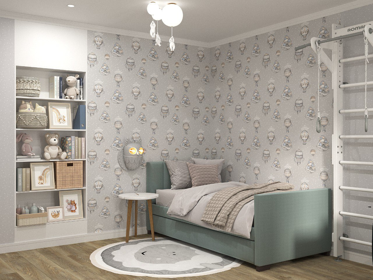 Детская в квартире художника