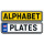 Alphabet Plates UK