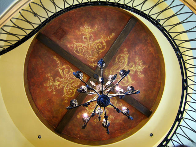 Rustic Elegance - Entry Ceiling rustic-entry
