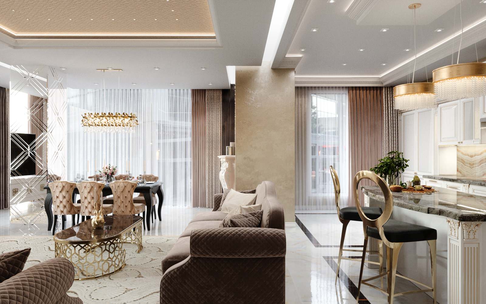 Квартира на Спортивной - 190 кв.м