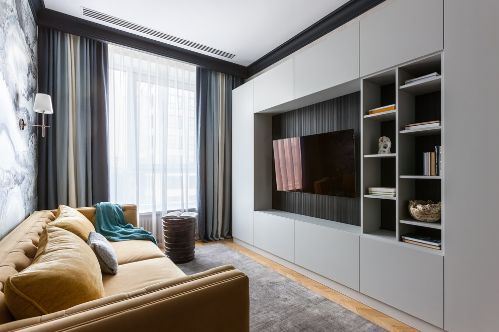 Дизайн двухкомнатной квартиры в ЖК Резиденции Архитекторов