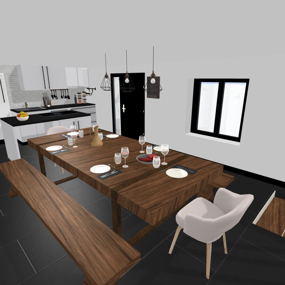 Projet Entrée / Cuisine / Séjour FAYOLLE