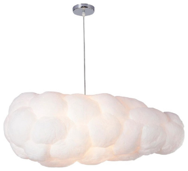 white cloud pendant light