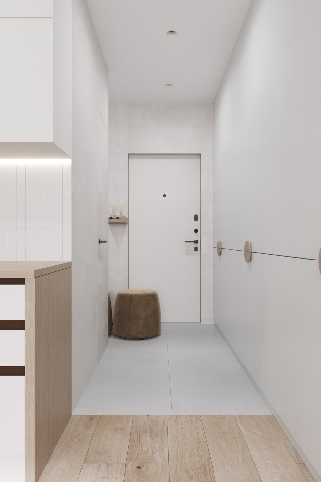 Проект квартиры-студия 28кв.м в СПб