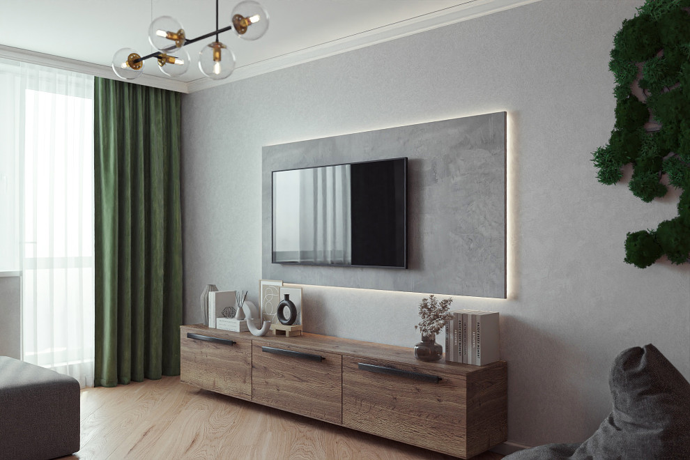 Квартира для одинокого мужчины в стиле лофт