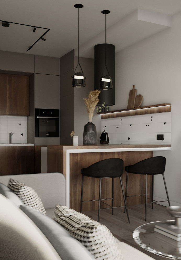 ЖК Shome, стильная небольшая квартира для молодой пары