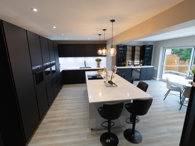 Easytouch graphite kitchen modern-koek