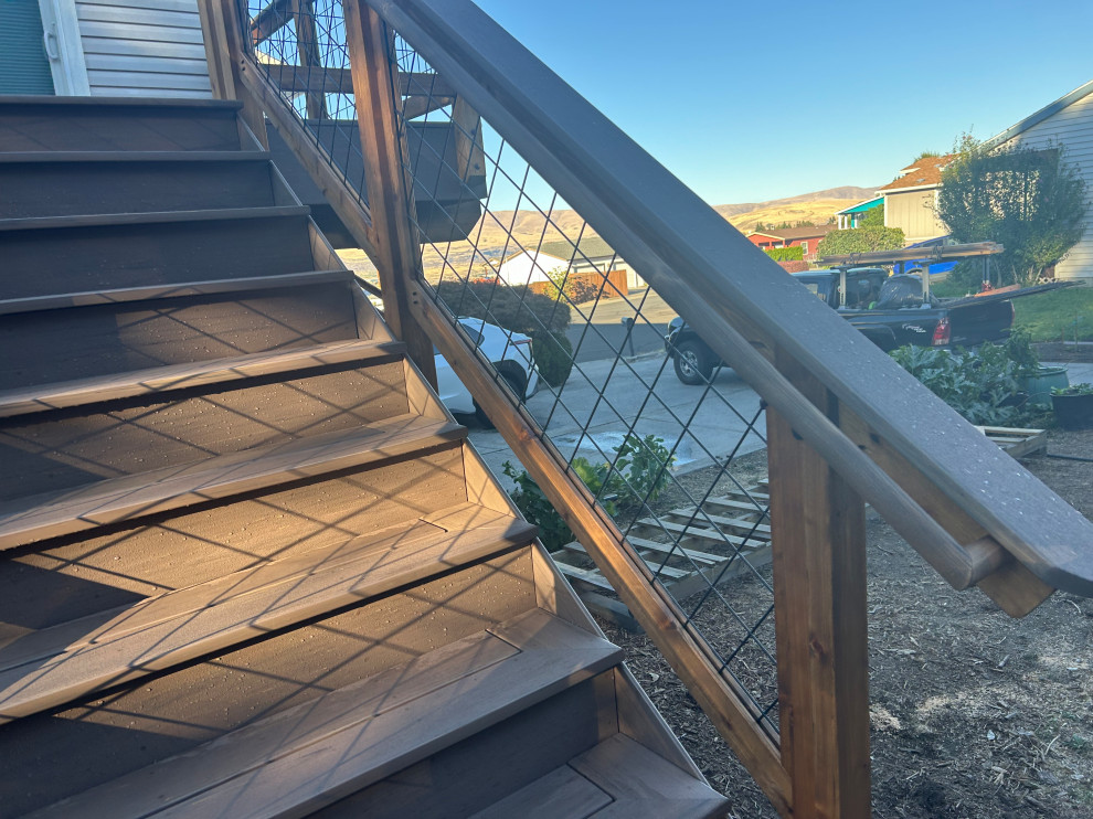 Deck and front entry