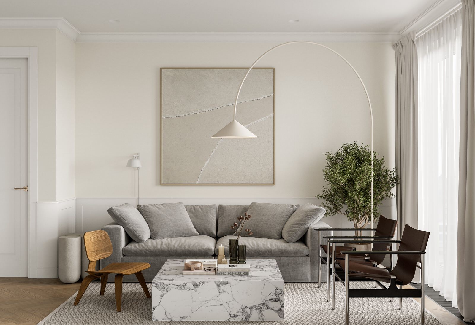 ЖК "Portland", 83 квадратных метра.