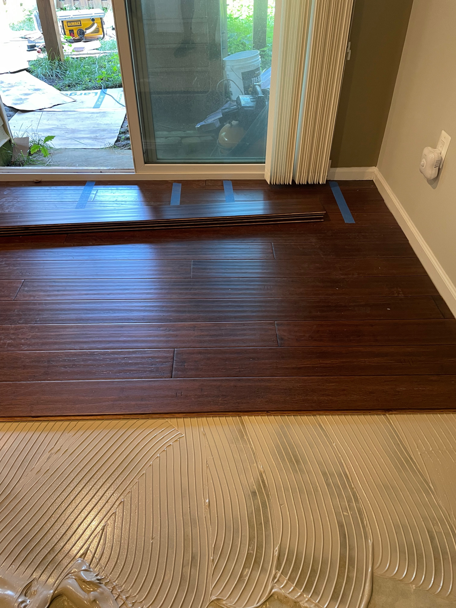 Bamboo flooring