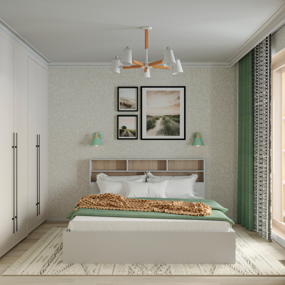 Проект однокомнатной квартиры для семейной пары