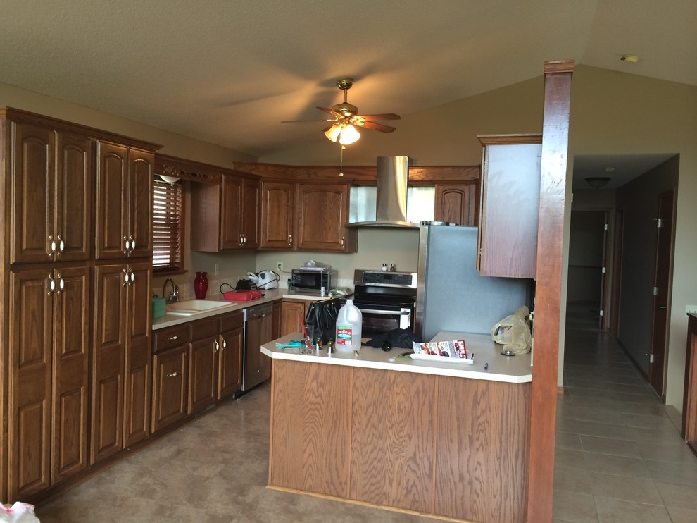 What should I put on top of the kitchen