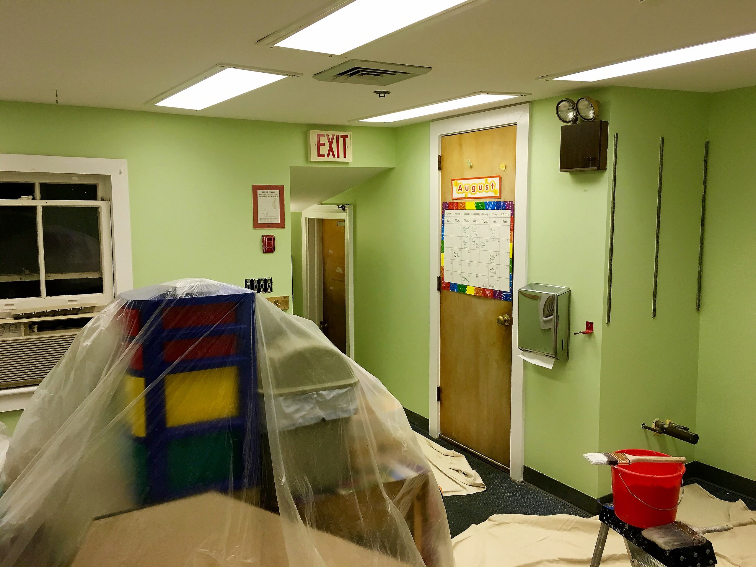 Hartsdale NY, Day care Painting!