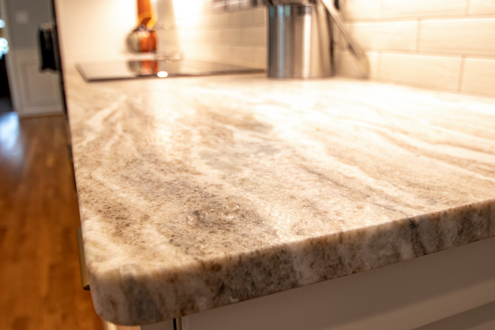 Inspiration for a transitional home design remodel in DC Metro