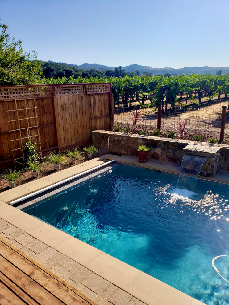 Installed Pool Finish Napa, CA Pool San Francisco by Adams Pool Solutions Bay Area