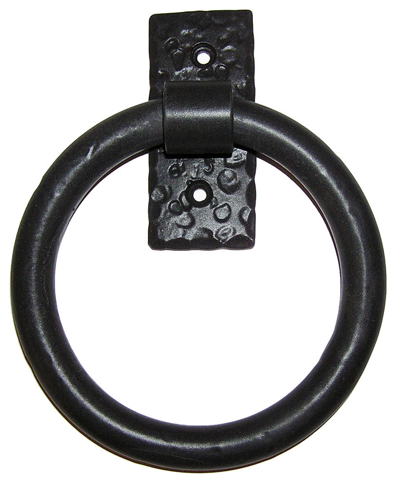 Smooth Ring Knocker/Pull, Traditional Door Knockers by Agave