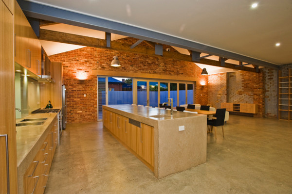 This is an example of an industrial kitchen in Adelaide.
