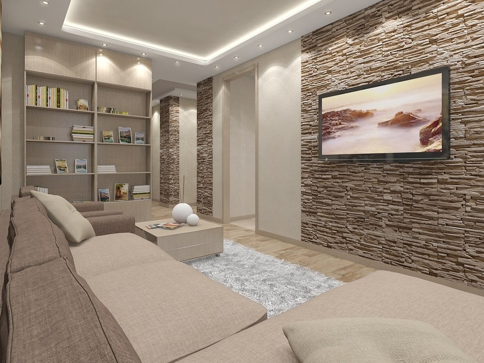 Дизайн-проект квартиры, 72 м2, ЖК Город Набережных