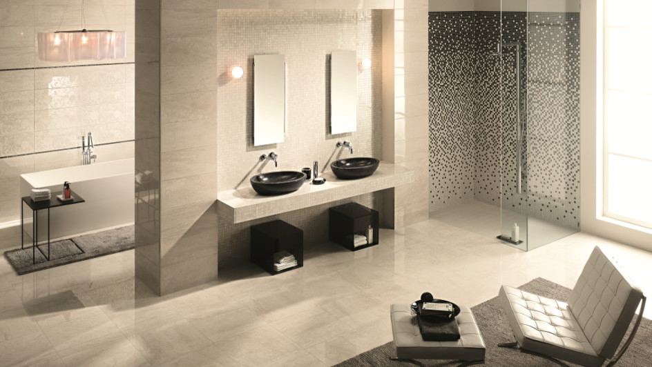 Photo of a contemporary bathroom in Stuttgart.