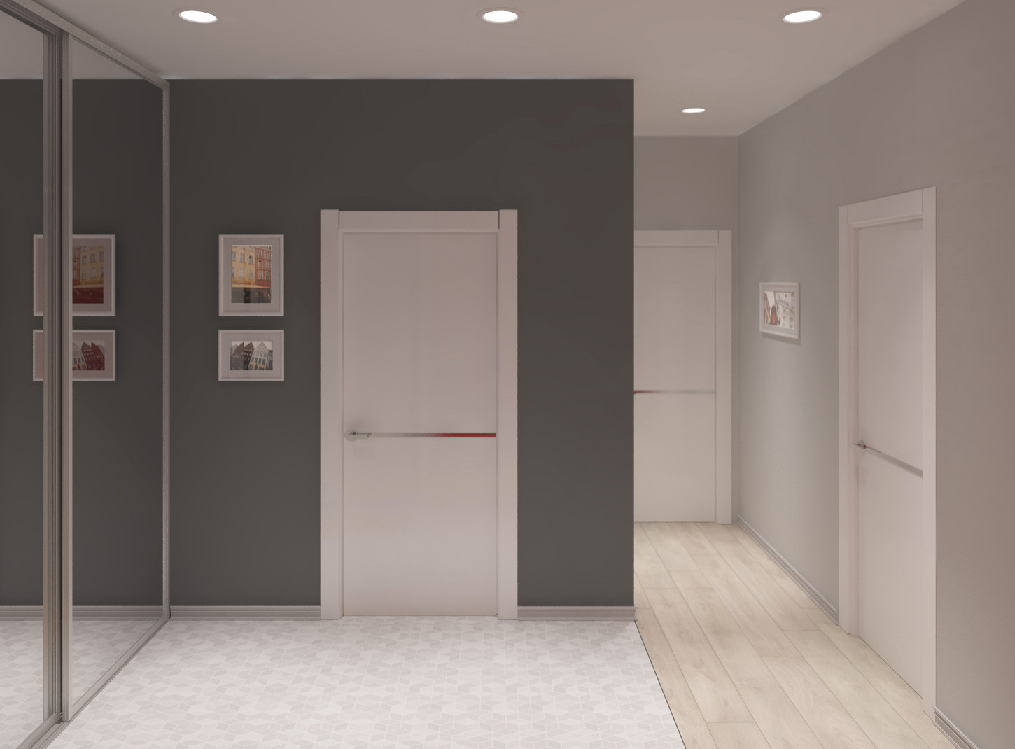 Студия в современном стиле